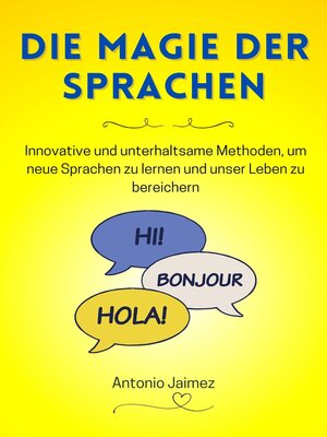 cover image of Die Magie der Sprachen